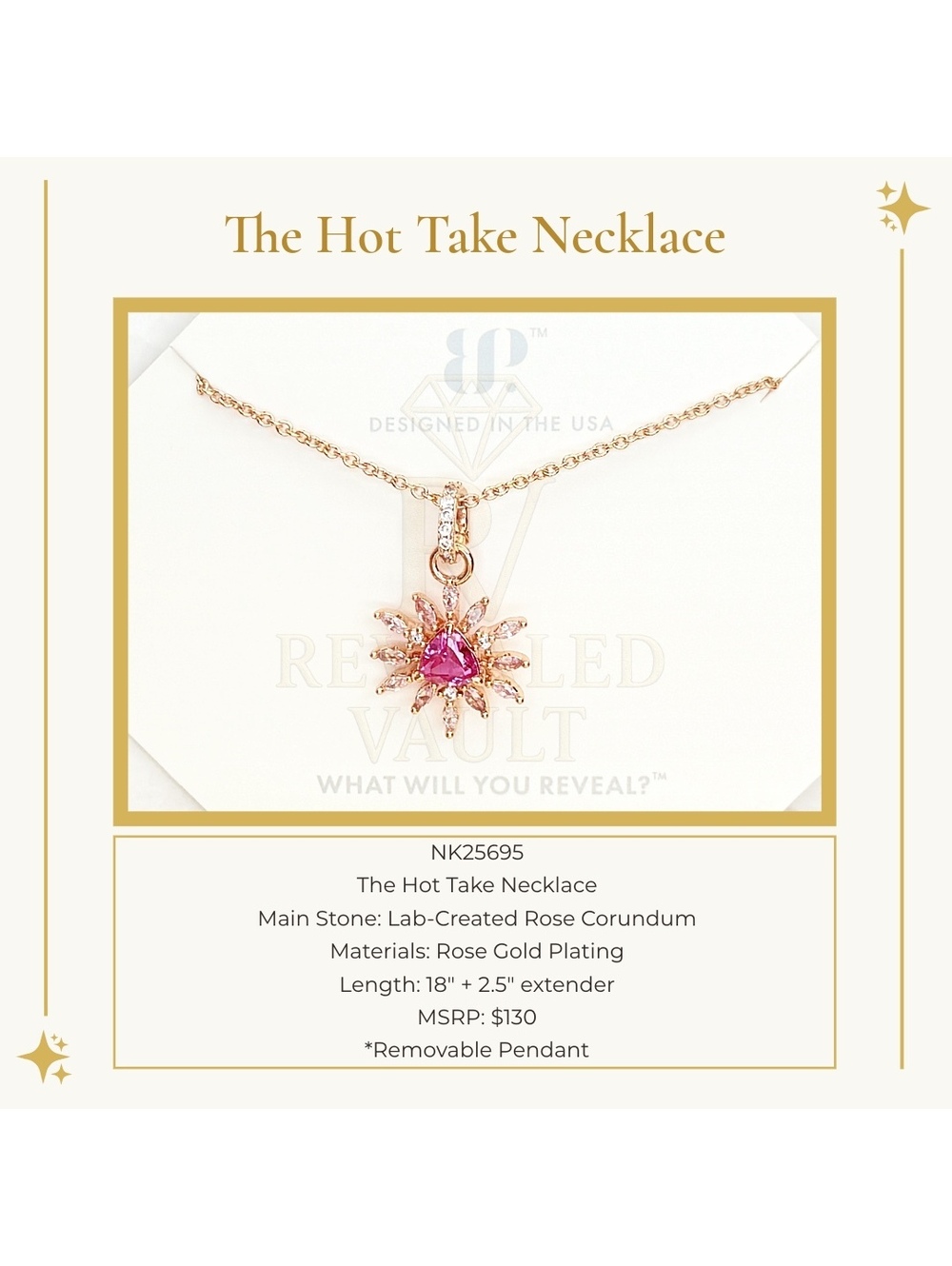 The Hot Take Necklace - OG